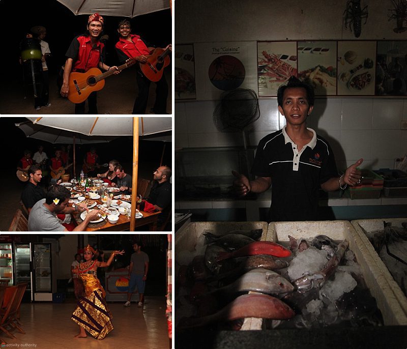 Bali Activities - Seafood Dinner Bali Activities Seafood Dinner