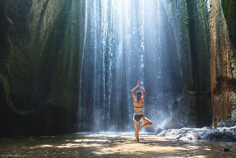 Bali Activities - Waterfall Yoga Bali Activities Waterfall Yoga