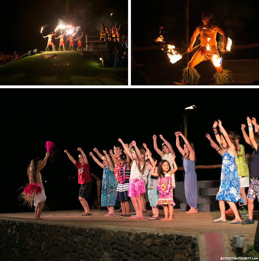 fire dance and kids