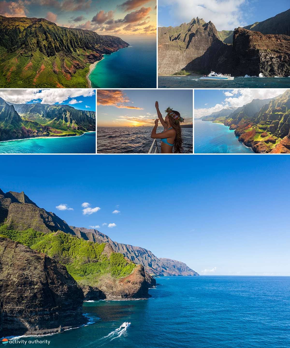 Napali Coast Collage