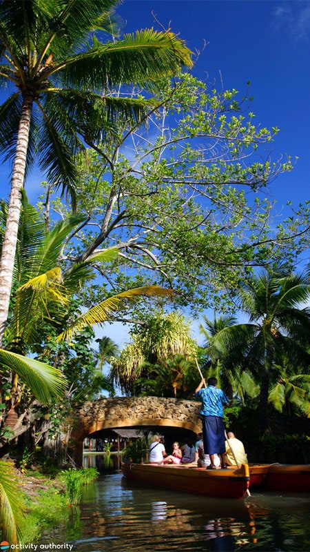 Polynesian Cultural Center Kalua Fire Boat