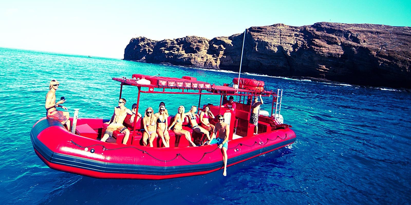 snorkel raft Maui, Hawaii