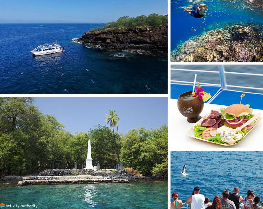 Top 5 Kona Snorkel Tours Snorkel and BBQ